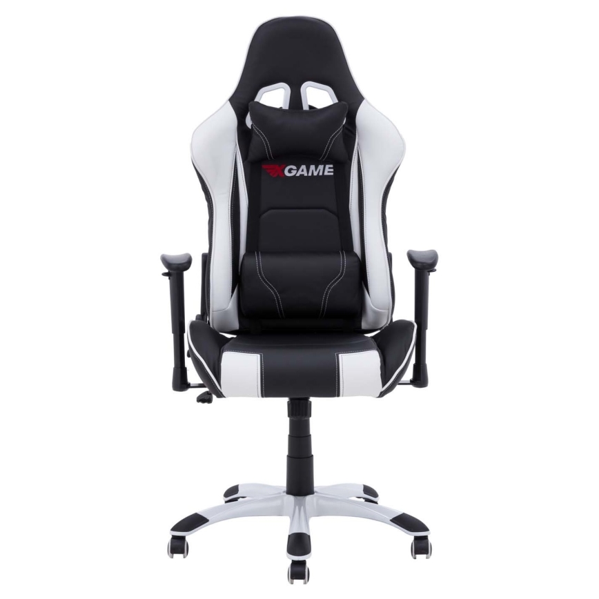 Gamer stol sort/hvid