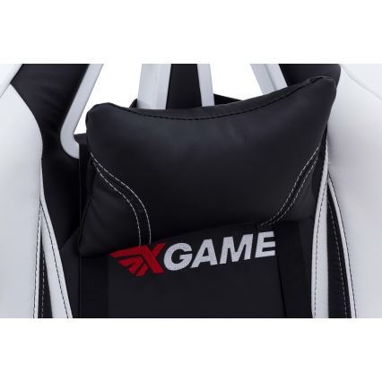 Gamer stol sort/hvid