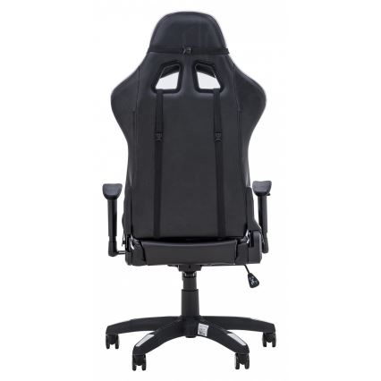 Gamer stol sort/hvid