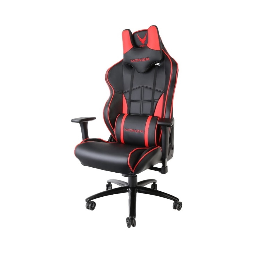 Gamer stol VARR Monza sort/rød