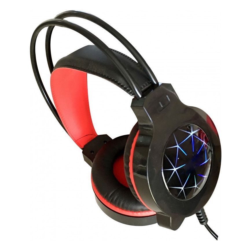 Gaming LED-høretelefoner VARR med mikrofon 3,5 mm