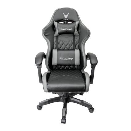 Gaming-stol FIORANO sort/grå