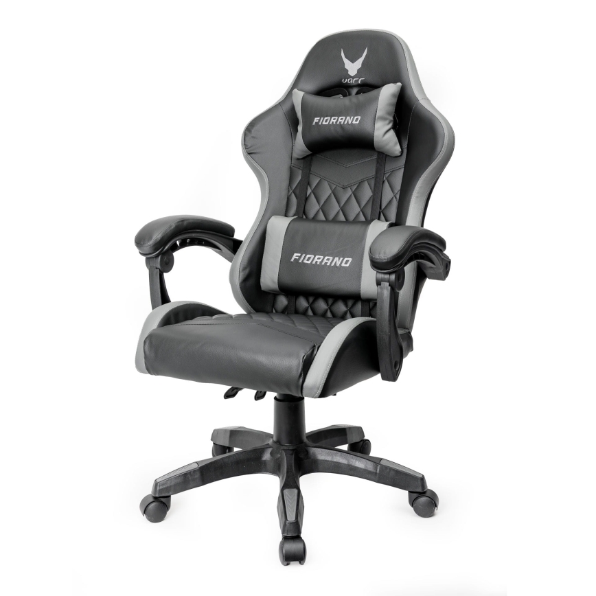 Gaming-stol FIORANO sort/grå