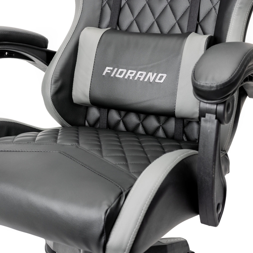 Gaming-stol FIORANO sort/grå