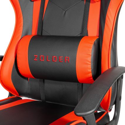 Gaming-stol VARR Zolder sort/rød