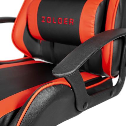 Gaming-stol VARR Zolder sort/rød