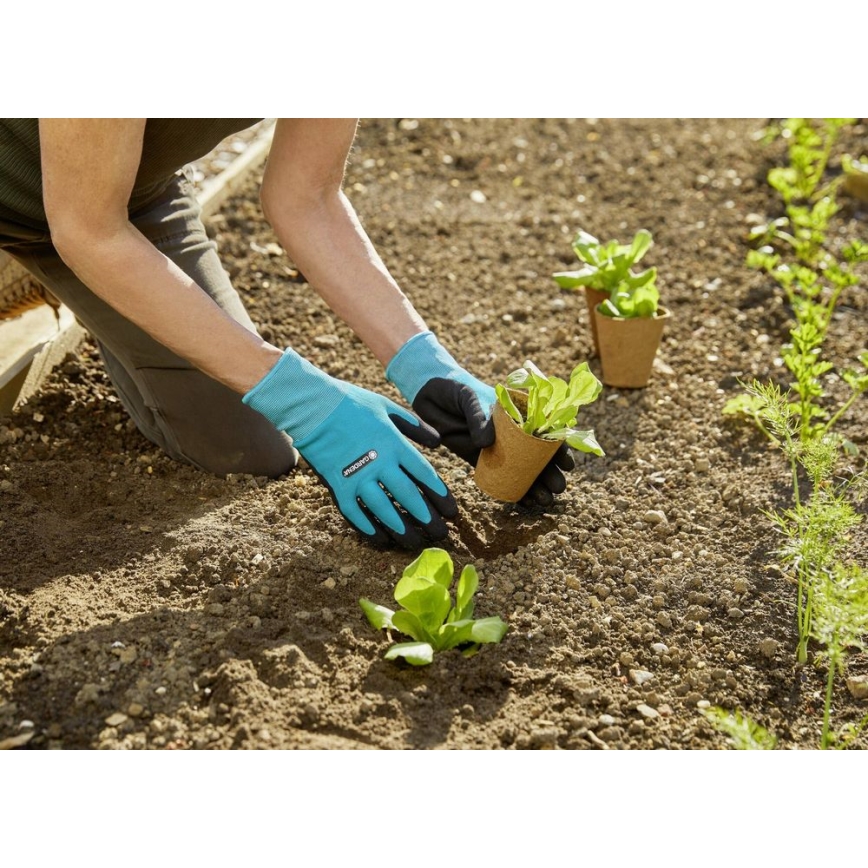 Gardena - Arbejdshandsker blå/sort