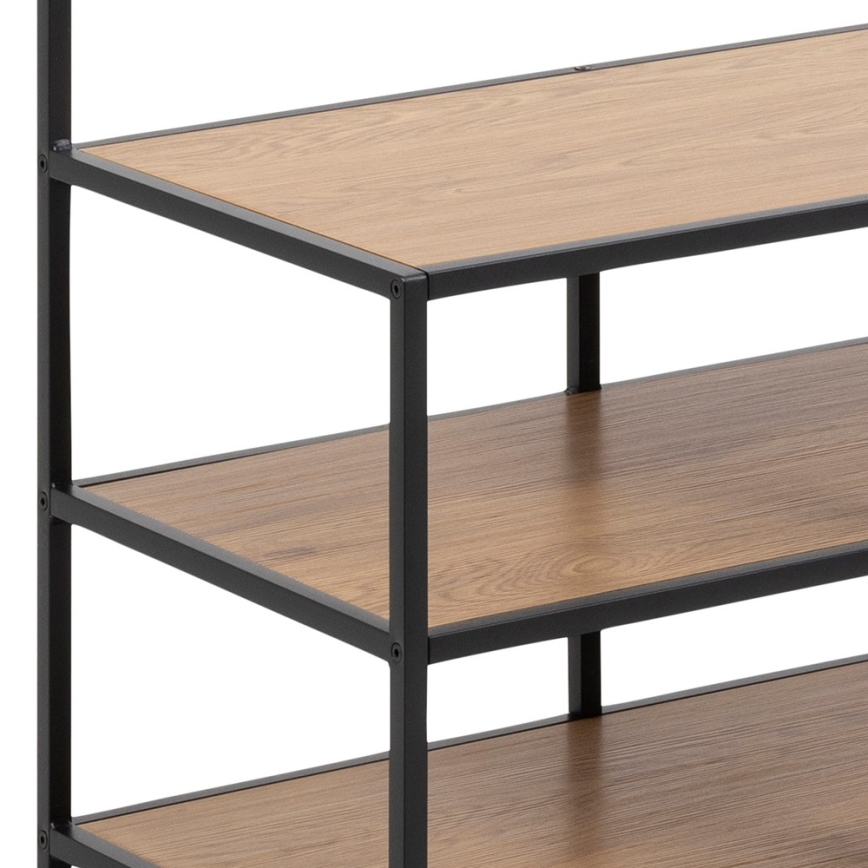 Garderobe til entré SARON eg/sort