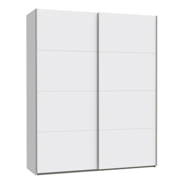 Garderobeskab KARO 170x210 cm hvid