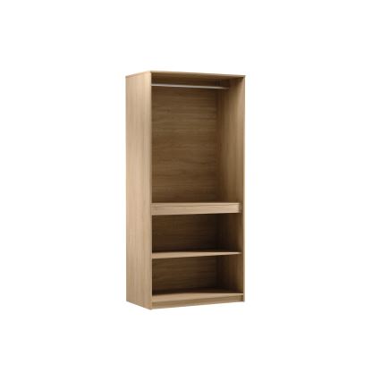 Garderobeskab MIYABI 90x198x52 cm Cremona-eg