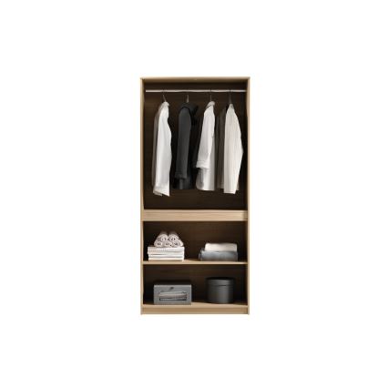 Garderobeskab MIYABI 90x198x52 cm Cremona-eg