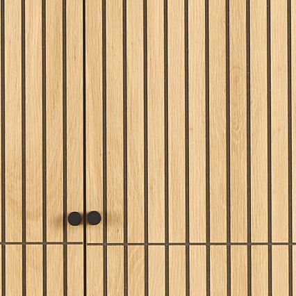 Garderobeskab OLIVIA 99x200 cm egetræ