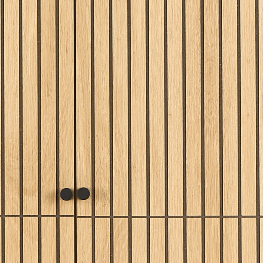 Garderobeskab OLIVIA 99x200 cm egetræ