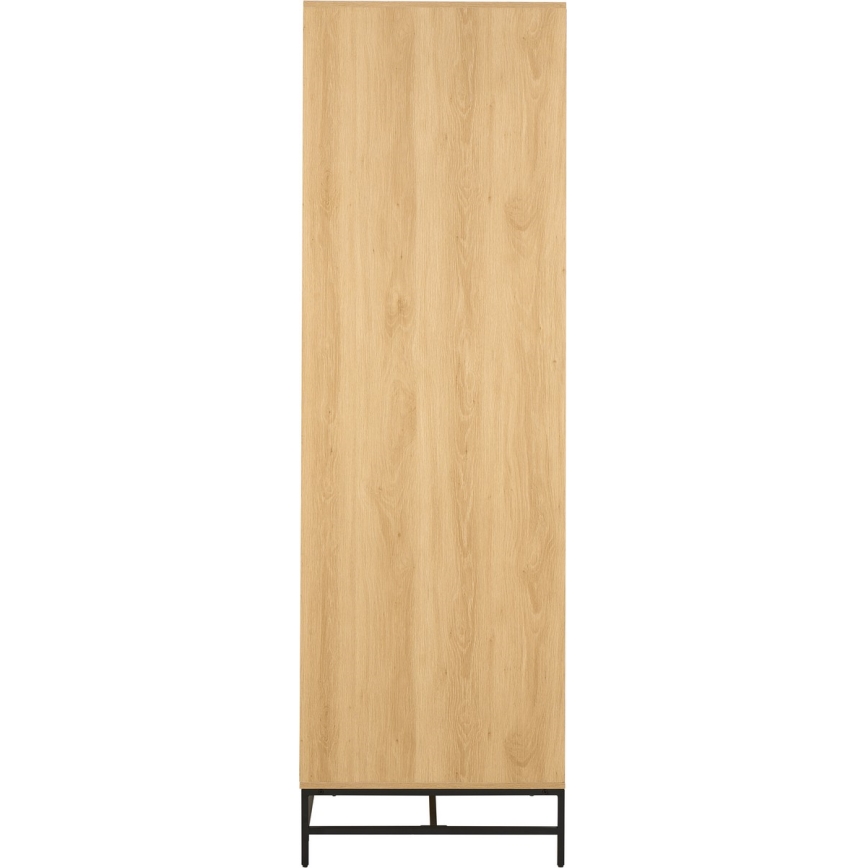 Garderobeskab OLIVIA 99x200 cm egetræ