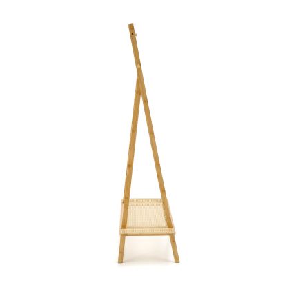 Garderobestativ LEGNO 168x68 cm rattan