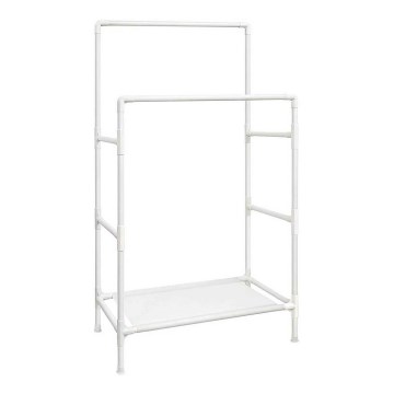 Garderobestativ LINEA, hvid