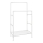 Garderobestativ LINEA, hvid