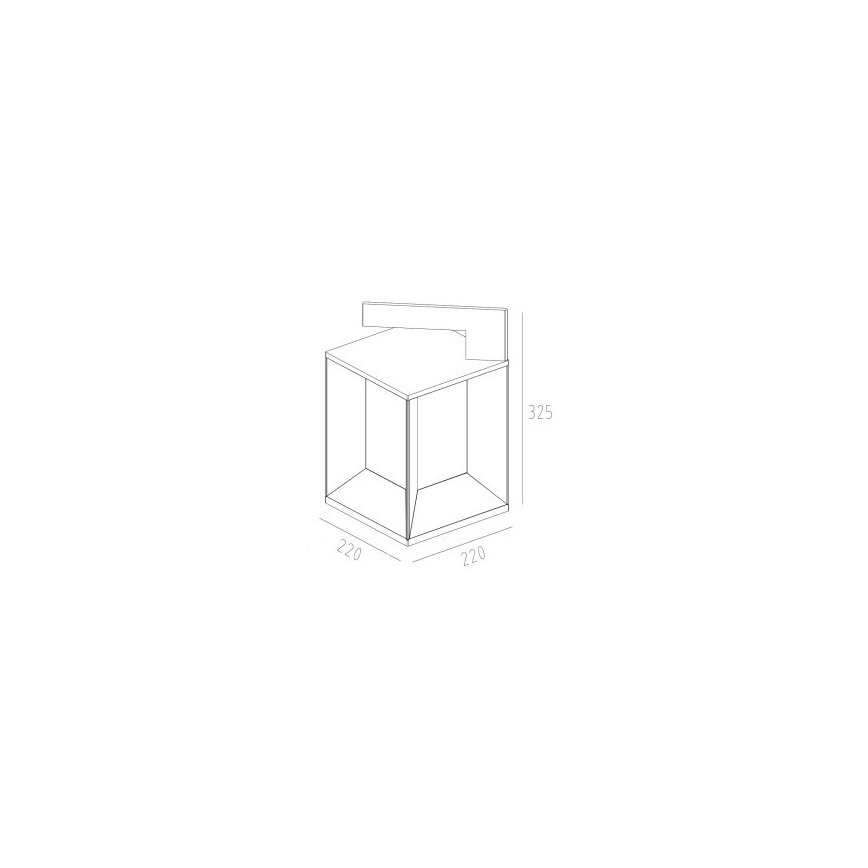 Gardino LX1222 - LED Udendørslampe ZAFFERANO LED/18W/230V IP65