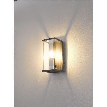 Gardino LX1465 - Udendørslampe med sensor MELISSA 1xE27/15W/230V IP54