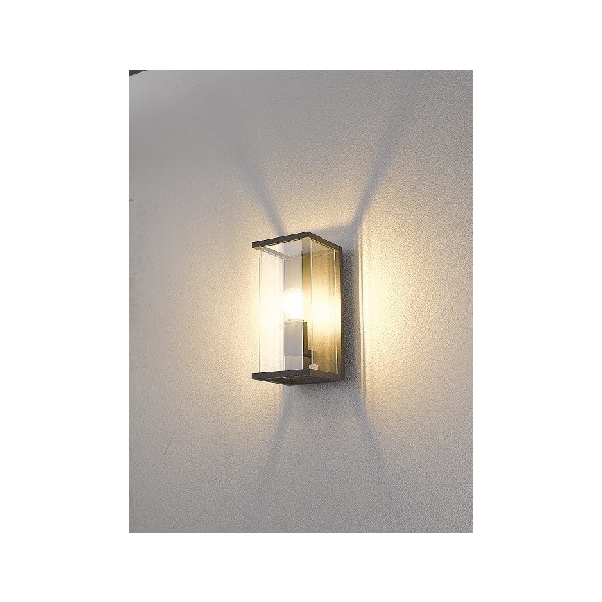 Gardino LX1465 - Udendørslampe med sensor MELISSA 1xE27/15W/230V IP54