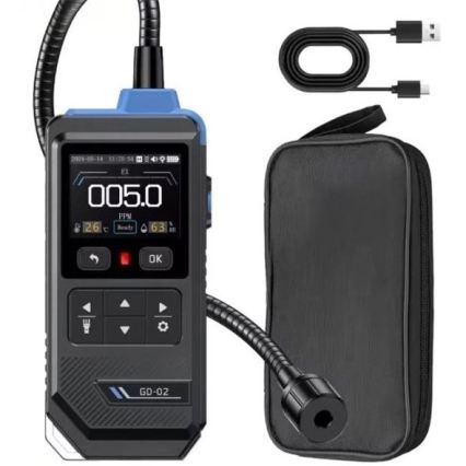 Gasdetektor til brændbare gasser 1500 mAh 5V