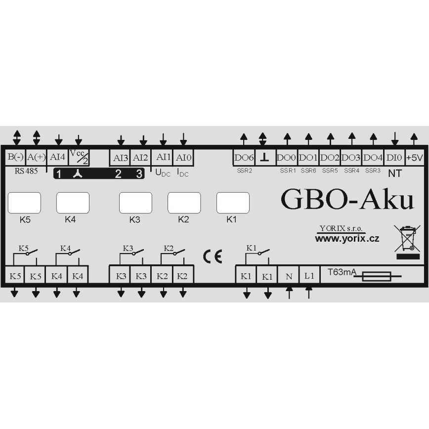 GBO-AKU strømregulator FVE