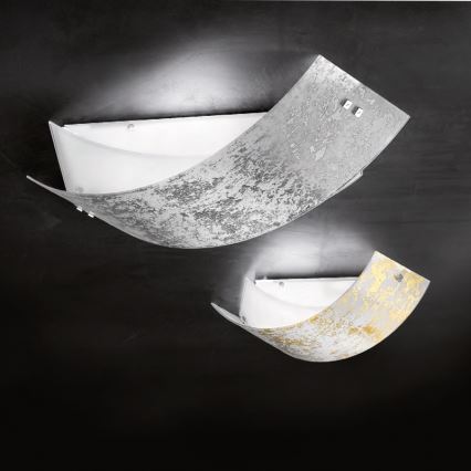 Gea Luce CAMILLA P M oro - Loftlampe CAMILLA 2xE27/70W/230V 63,5 cm guldfarvet