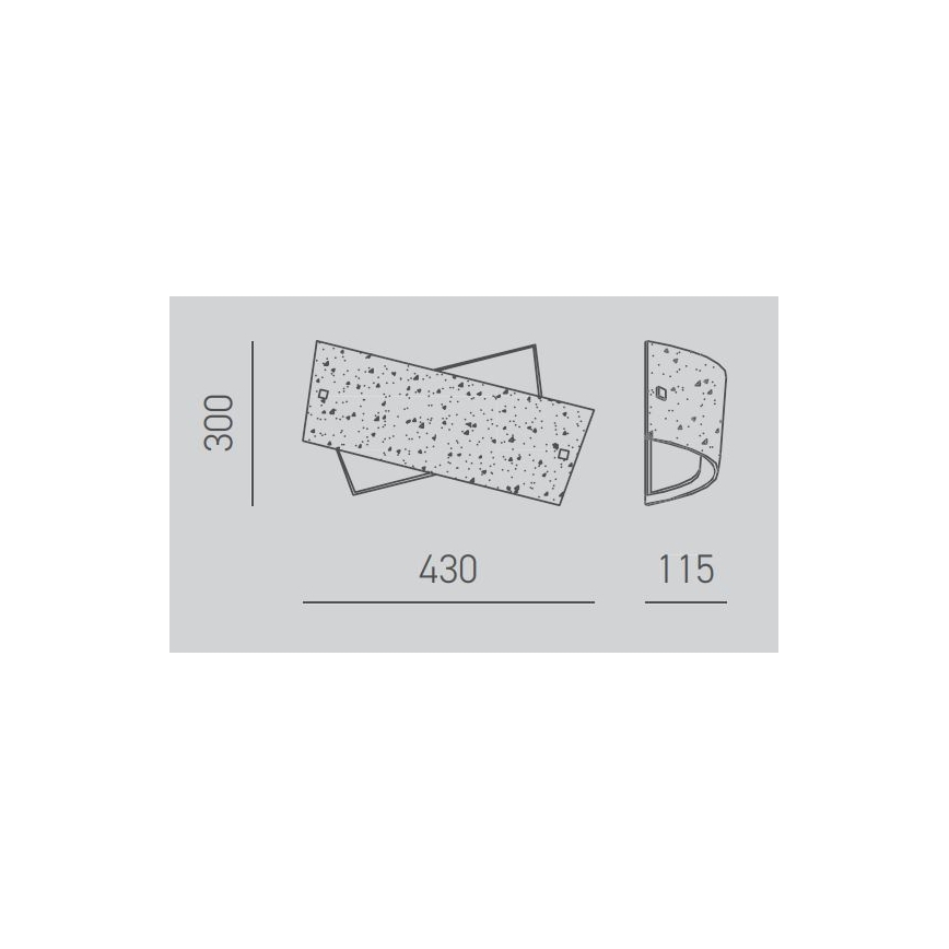 Gea Luce CAMILLA P P arg - Loftlampe CAMILLA 3xE14/28W/230V 43 cm sølvfarvet