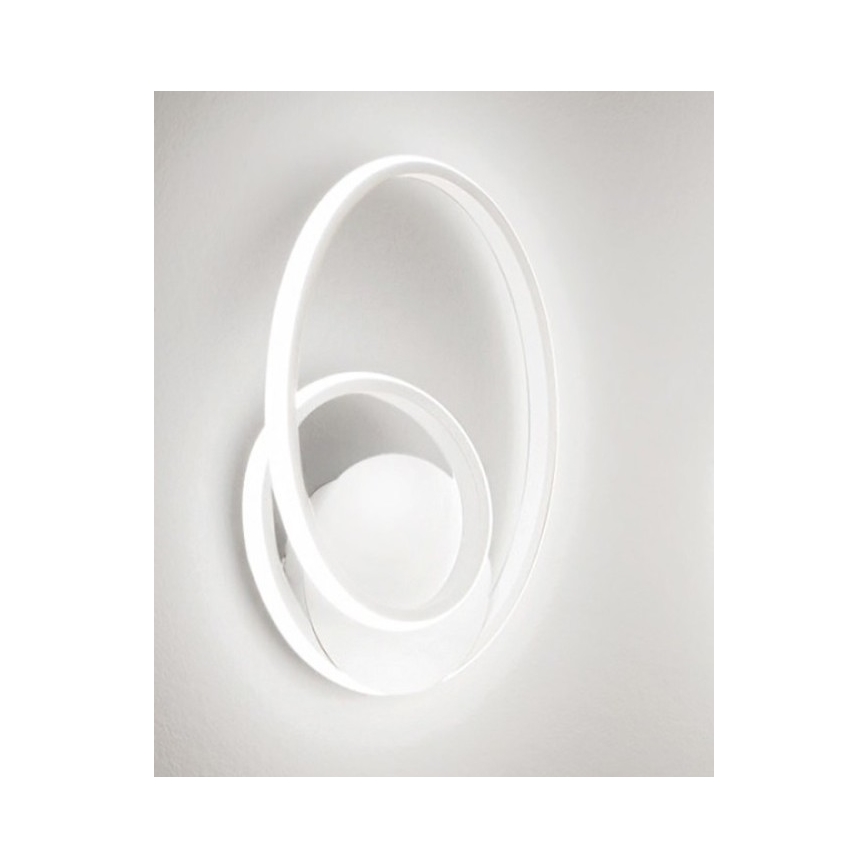 Gea Luce DIVA A BIANCO SATINATO - LED vægspot dæmpbar DIVA LED/20W/230V hvid