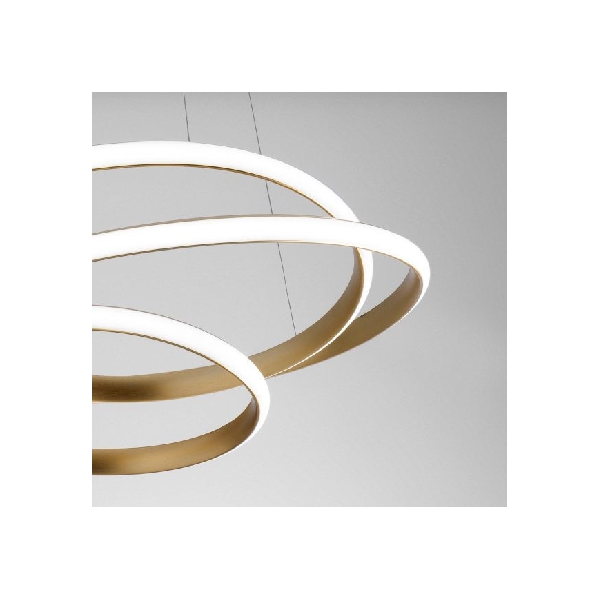 Gea Luce DIVA S P ORO - LED pendel dæmpbar DIVA LED/43W/230V guldfarvet