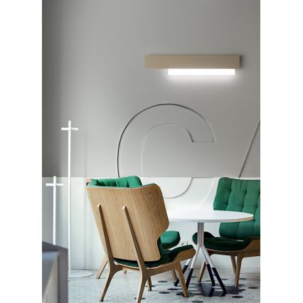 Gea Luce DOHA A G T - LED væglampe DOHA LED/25W/230V 70 cm beige