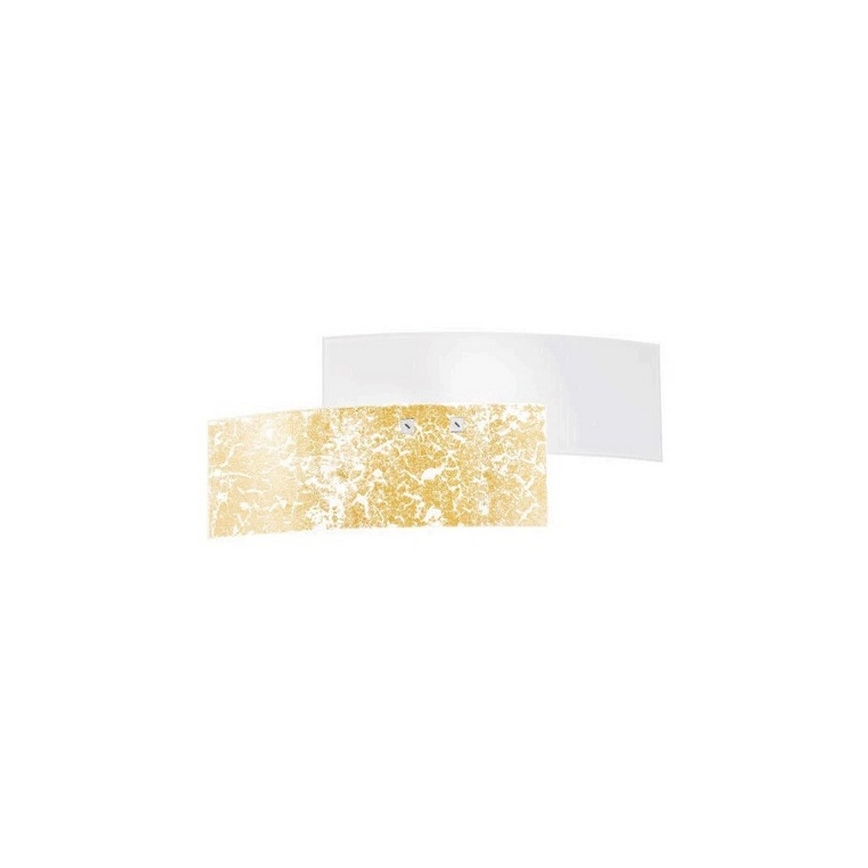 Gea Luce LARA A P oro - Væglampe LARA 2xE14/42W/230V guldfarvet