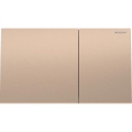 Geberit 115.622.QB.1 - Skylleknap Sigma70 25x14,6 cm børstet rosaguld