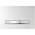 Geberit 115.788.GH.2 - Betjeningsplade Sigma50 24,6x16,4 cm mat krom