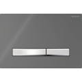 Geberit 115.788.SD.2 - Skylleknap Sigma50 24,6 x 16,4 cm antracit/mat krom