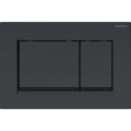 Geberit 115.883.16.1 - Betjeningsplade Sigma30 24,6x16,4 cm mat sort