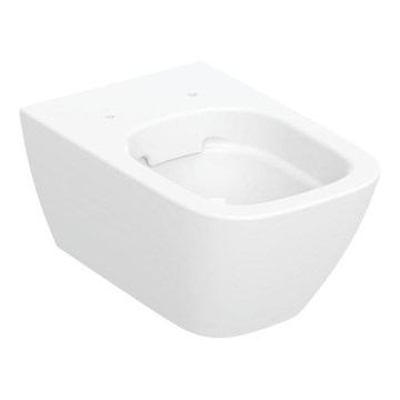 Geberit 500.208.01.1 - Væghængt toilet Rimfree Smyle Square keramik/hvid