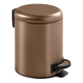 Gedy - Affaldsspand POTTY 3 l med blød lukning, bronzefarvet