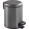 Gedy - Affaldsspand POTTY 5 l soft-close metallisk grå