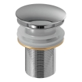 Gedy - Bundventil til håndvask CLICK-CLACK Ø 6,6 cm blank krom
