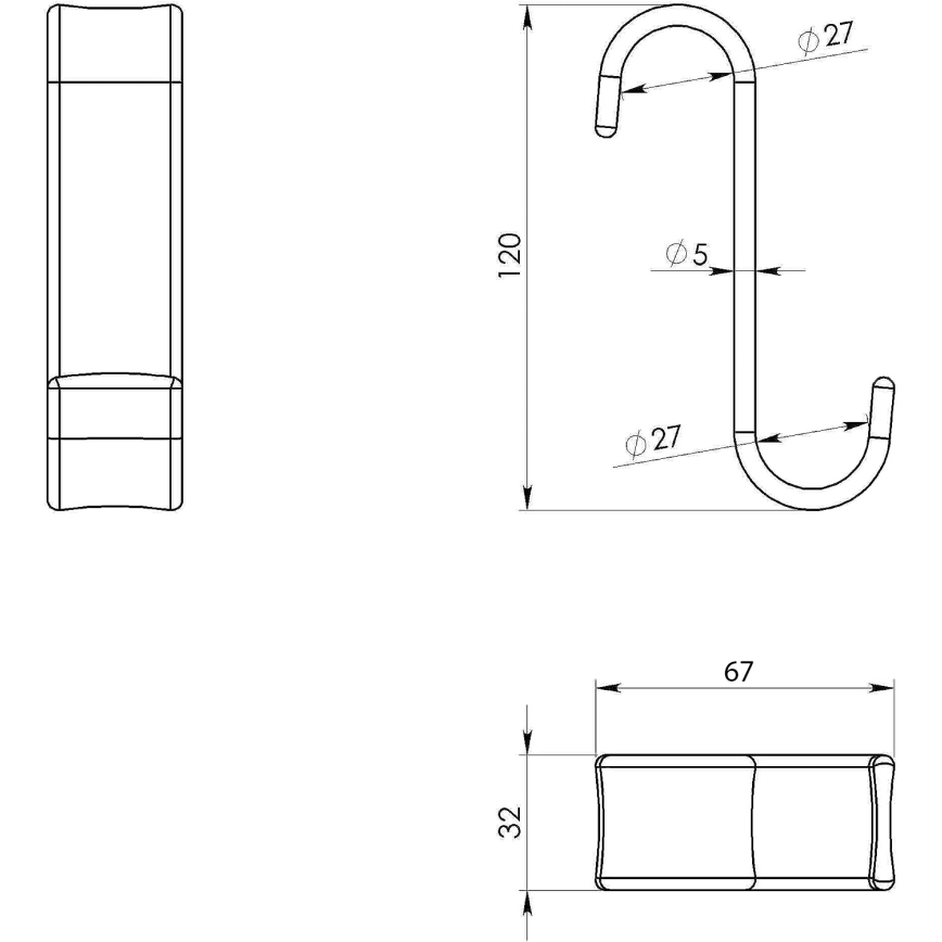 Gedy - Radiatorkrog sort/termoplast