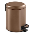 Gedy - Skraldespand POTTY 5 l med blød lukning, bronzefarvet