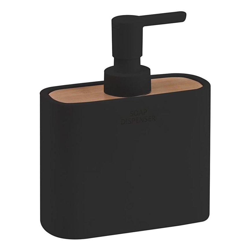Gedy - Sæbedispenser NINFEA sort/bambus