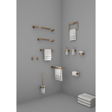 Gedy - Toiletpapirholder PIRENEI i bronze