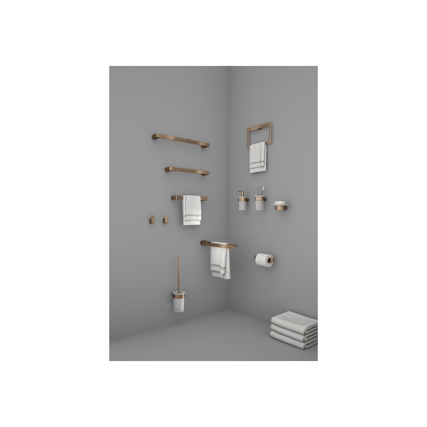 Gedy - Toiletpapirholder PIRENEI i bronze