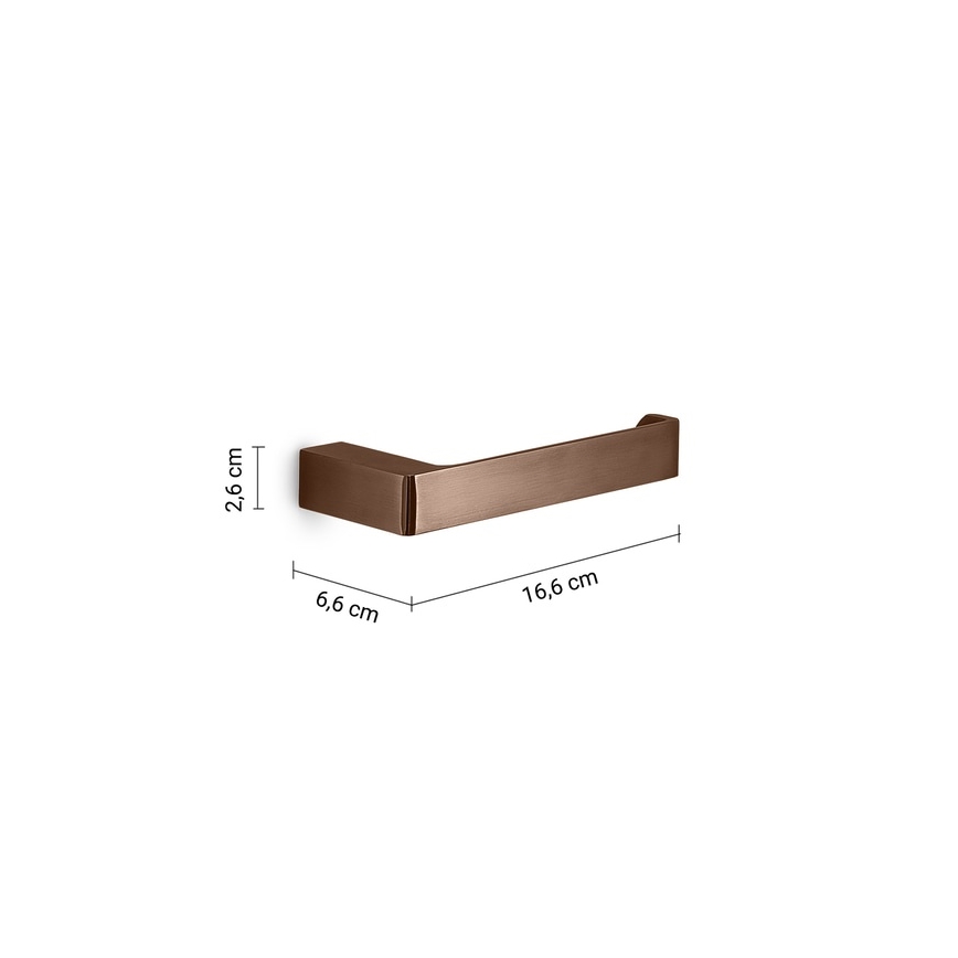 Gedy - Toiletpapirholder PIRENEI i bronze