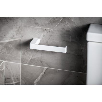 Gedy - Toiletrulleholder PIRENEI mat hvid