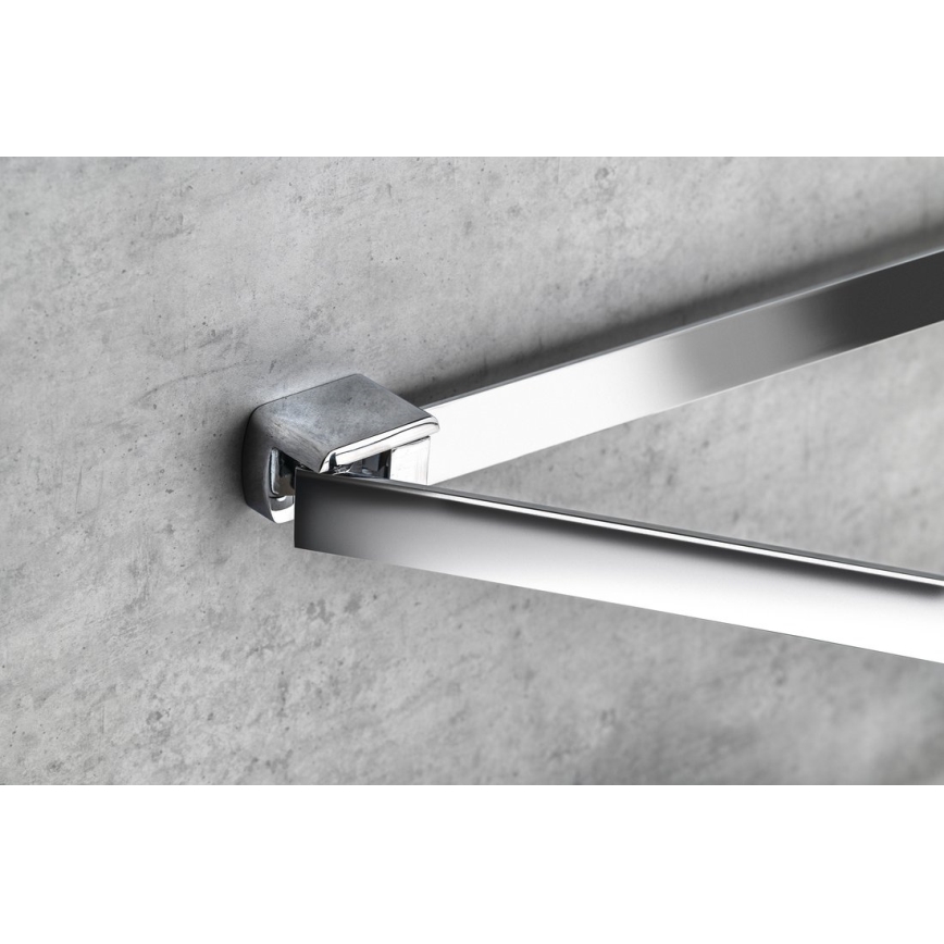 Gedy - Væg drejeligt håndklæde holder PIRENEI 36 cm skinnende krom
