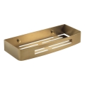 Gedy - Væghylde til bruser SMART 30x12,8 cm mat guld