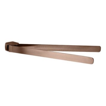 Gedy - Væghængt drejelig håndklædeholder PIRENEI 36 cm i bronze